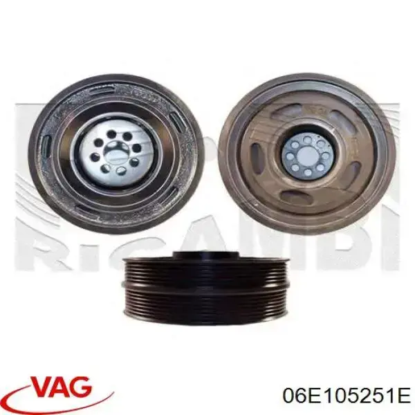 Comprar 06E105251E VAG La polea del cigüeñal