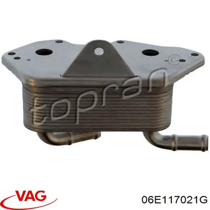 06E117021G VAG Radiador de aceite