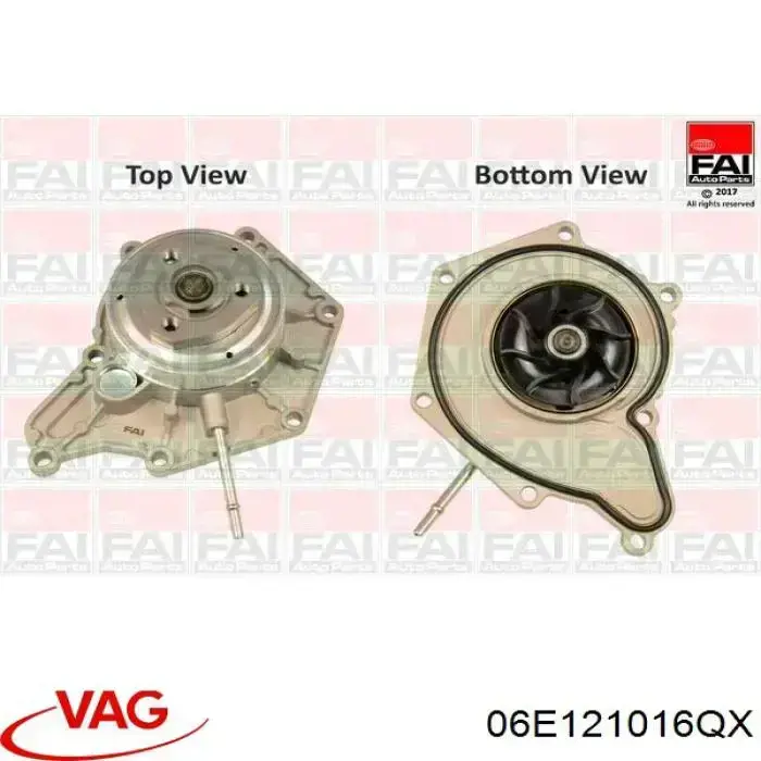 Bombeadora de agua VAG 06E121016QX precio, desde 95,85 EUR
