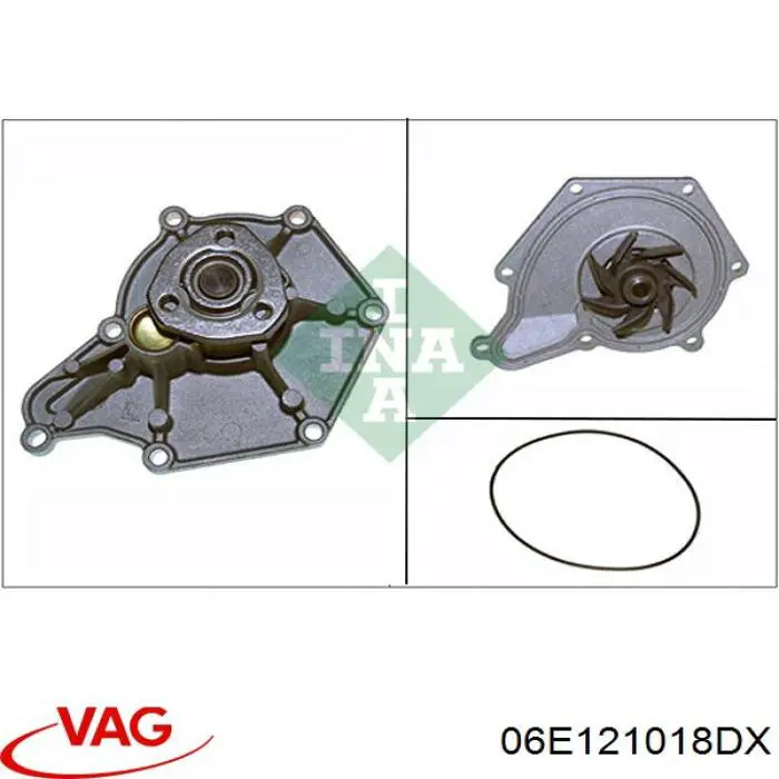 06E121018DX VAG bomba de agua