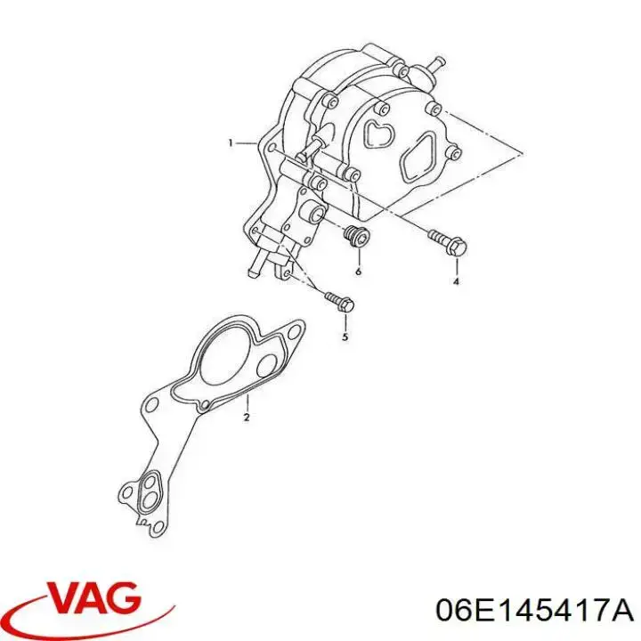Junta de la bomba tándem VAG 06E145417A precio, desde 12,22 EUR