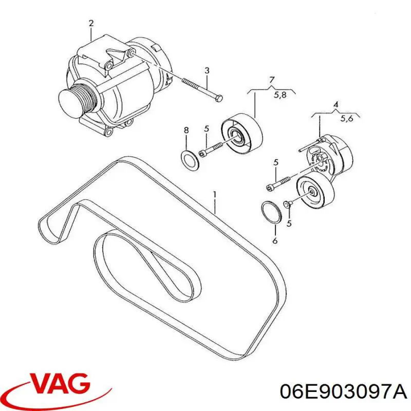 06E903097A VAG 