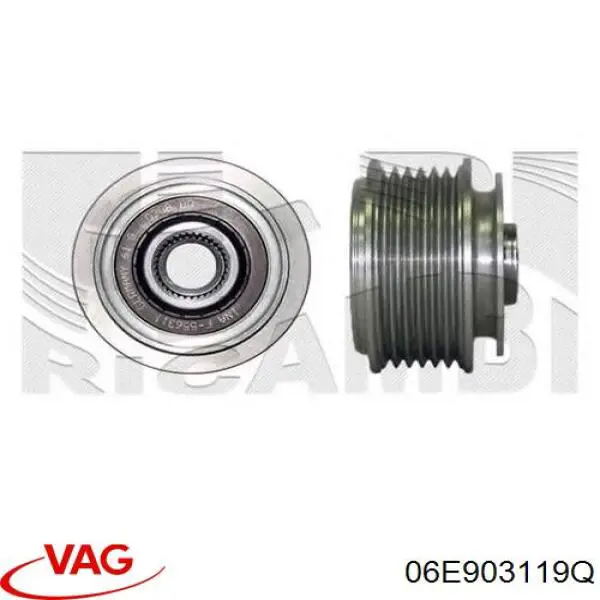 Poleas juego de piezas Audi Q7 4MB, 4MG, 4MQ