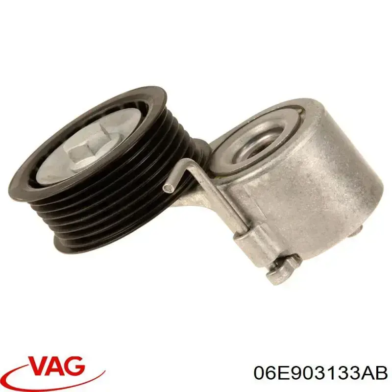 Tensor de correa poli V 06E903133AB VAG