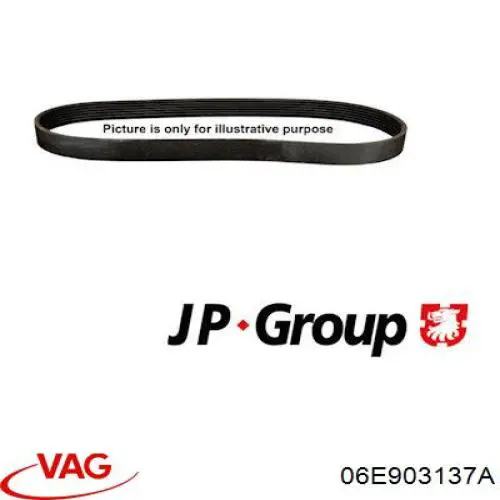 Comprar 06E903137A VAG Correa trapezoidal