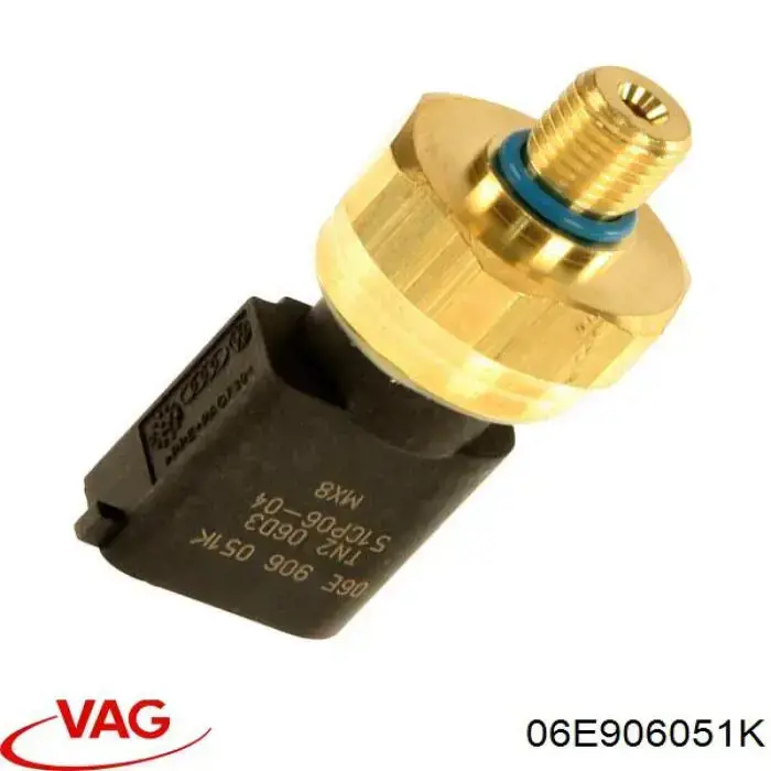 Sensor de presión de combustible 06E906051K VAG