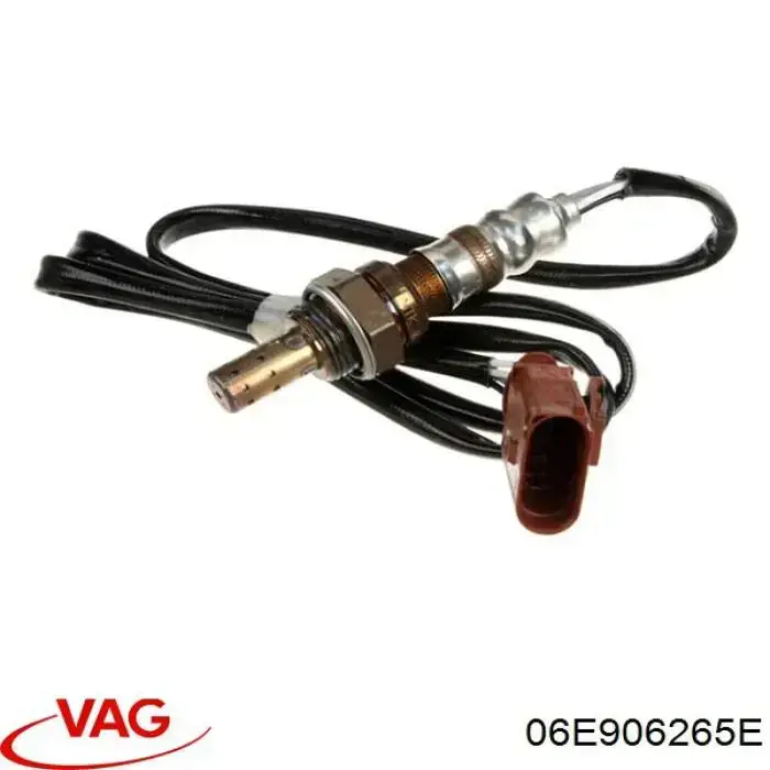 Sonda lambda, sensor de oxígeno después del catalizador derecho VAG 06E906265E