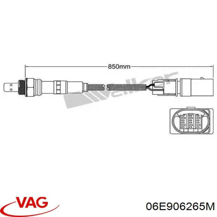 Sensor de oxígeno previo al catalizador VAG 06E906265M precio, desde 114,41 EUR