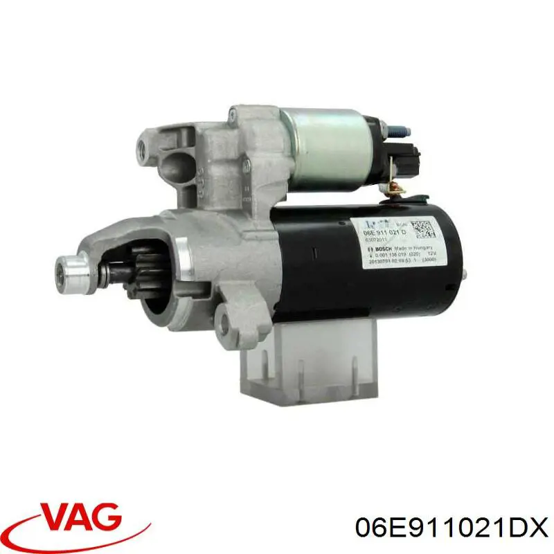Motor de arranque 06E911021DX VAG