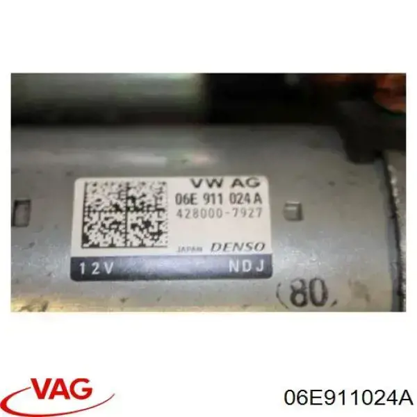 Motor de arranque 06E911024A VAG