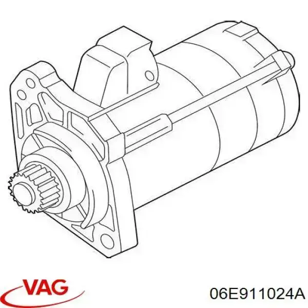 Burro de arranque  VAG 06E911024A precio, desde 66,79 EUR