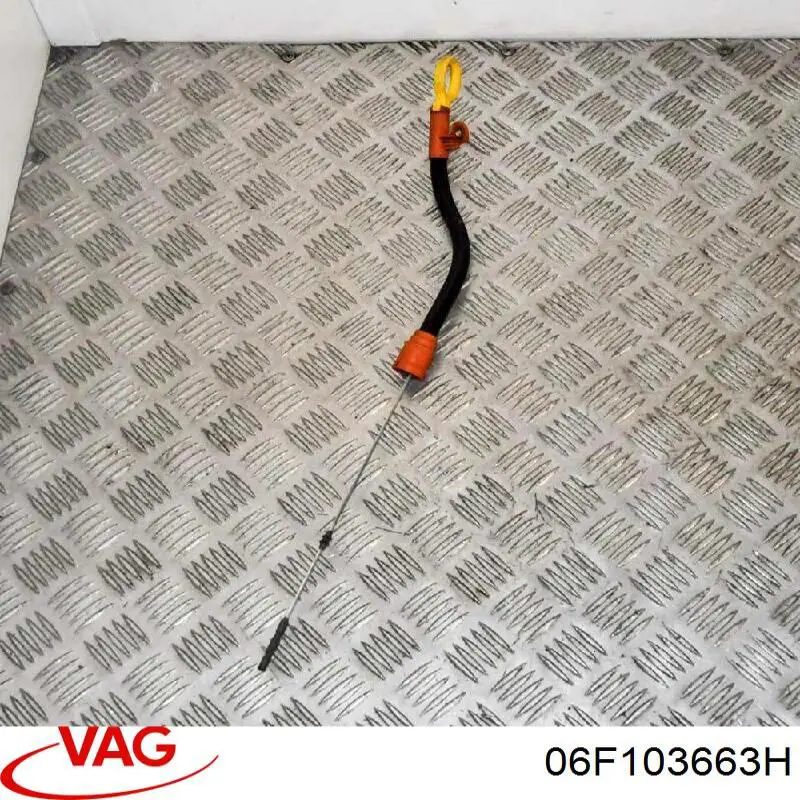 Guía de la varilla de nivel de aceite del motor VAG 06F103663H