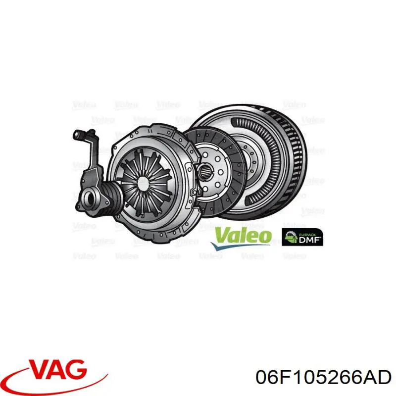 06F105266AD VAG volante motor