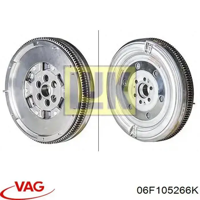 Volante motor 836546 VALEO