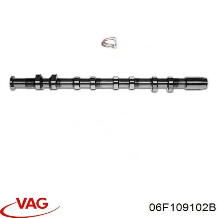 Árbol de levas de escape VAG 06F109102B precio, desde 154,14 EUR