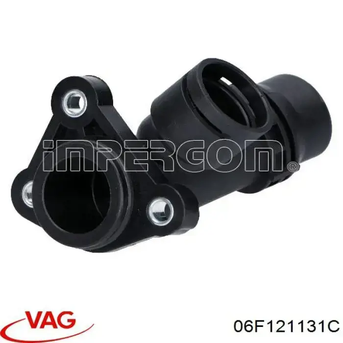 Brida del sistema de refrigeración (triple unión) VAG 06F121131C precio, desde 7,30 EUR