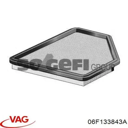 Filtro de aire 06F133843A VAG