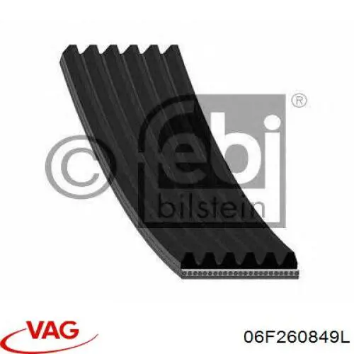 Comprar 06F260849L VAG Correa trapezoidal