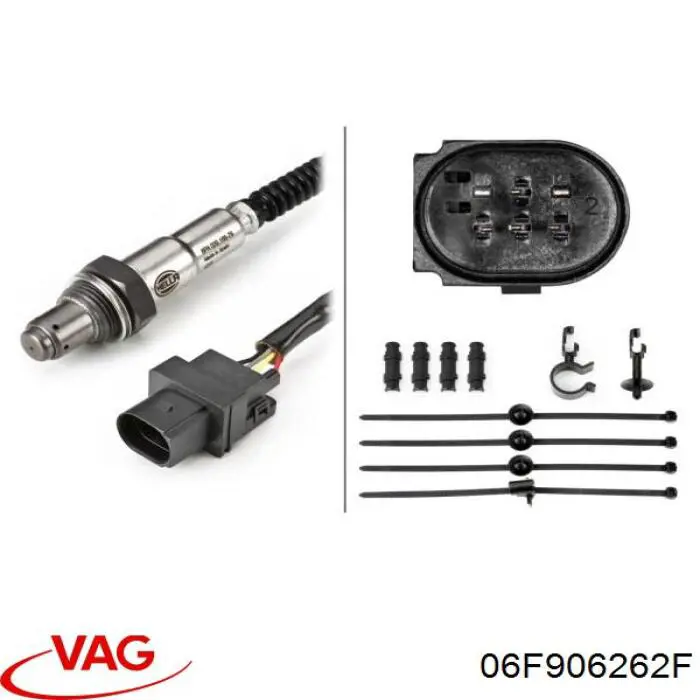 Sensor de oxígeno previo al catalizador 06F906262F VAG