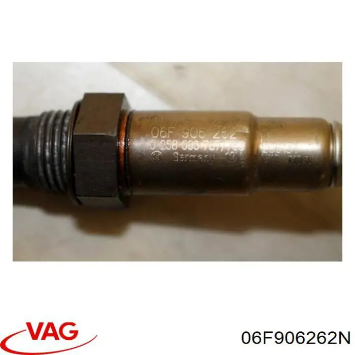 Sonda lambda de oxígeno posterior al catalizador 06F906262N VAG