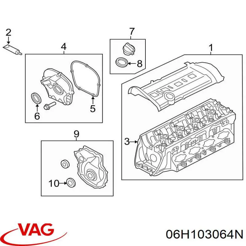 06H103064N VAG culata