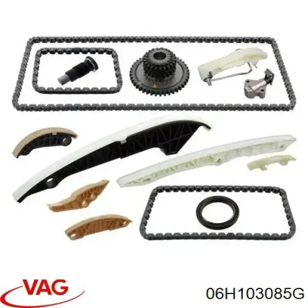 Anillo retén, cigüeñal frontal Audi A3 8PA