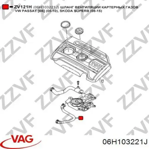 Comprar 118661 Hans Pries (Topran) Sistema de ventilación del cárter