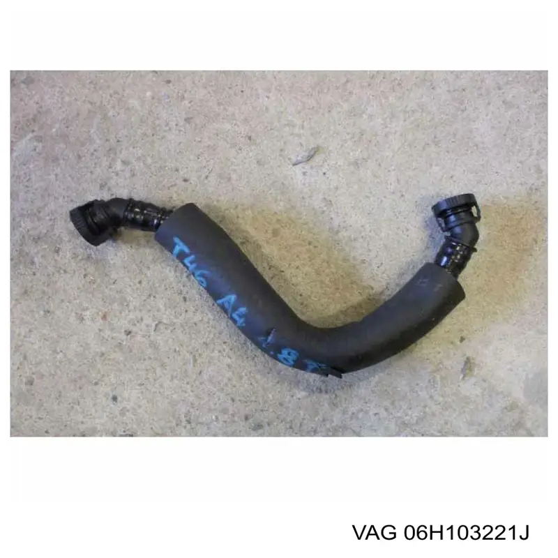 Manguera de ventilación del cárter VAG 06H103221J
