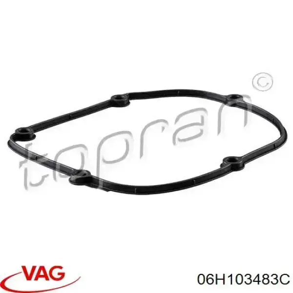 Junta superior de la tapa frontal del motor 06H103483C VAG