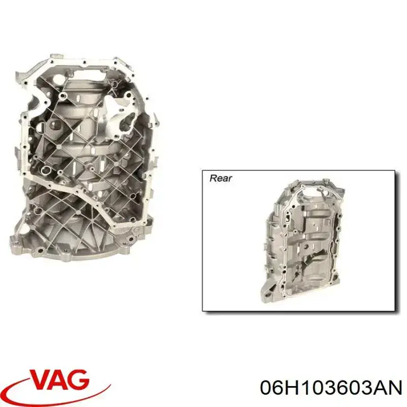 Cárter de aceite, parte superior VAG 06H103603AN precio, desde 95,83 EUR