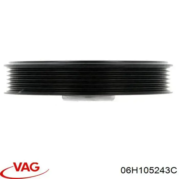 Polea del cigüeñal VAG 06H105243C precio, desde 54,38 EUR