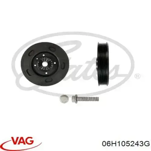 Polea de cigüeñal 06H105243G VAG