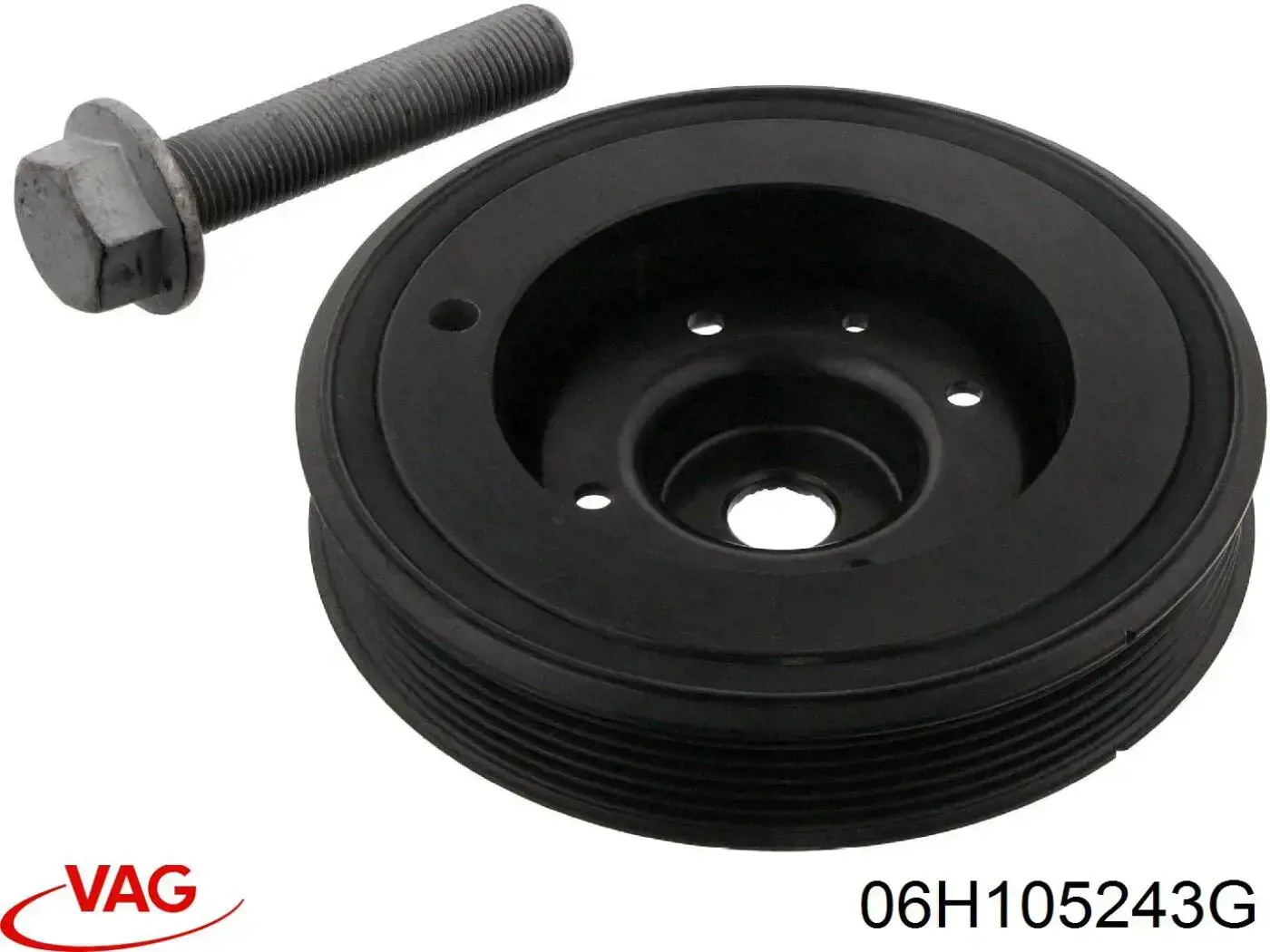 Polea del cigüeñal VAG 06H105243G precio, desde 54,38 EUR