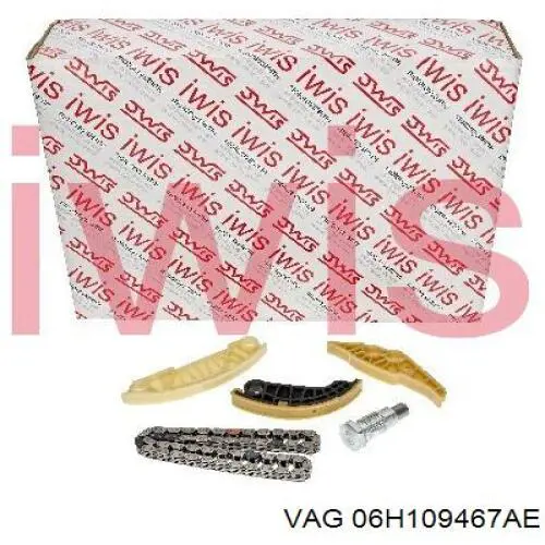 Tensor de cadena de distribución 06H109467AE VAG