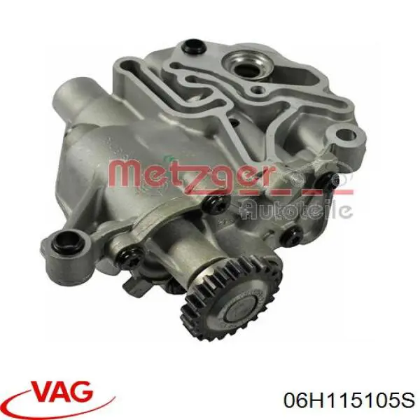 Bomba de aceite del motor VAG 06H115105AJ