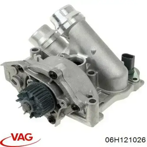Motor de agua, completo con caja VAG 06H121026