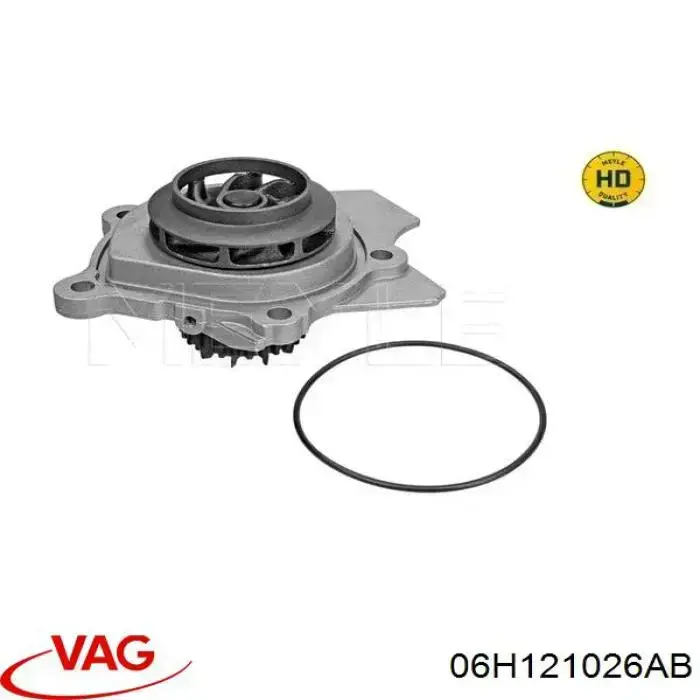 Bomba de agua de refrigeración con carcasa VAG 06H121026AB precio, desde 143,42 EUR