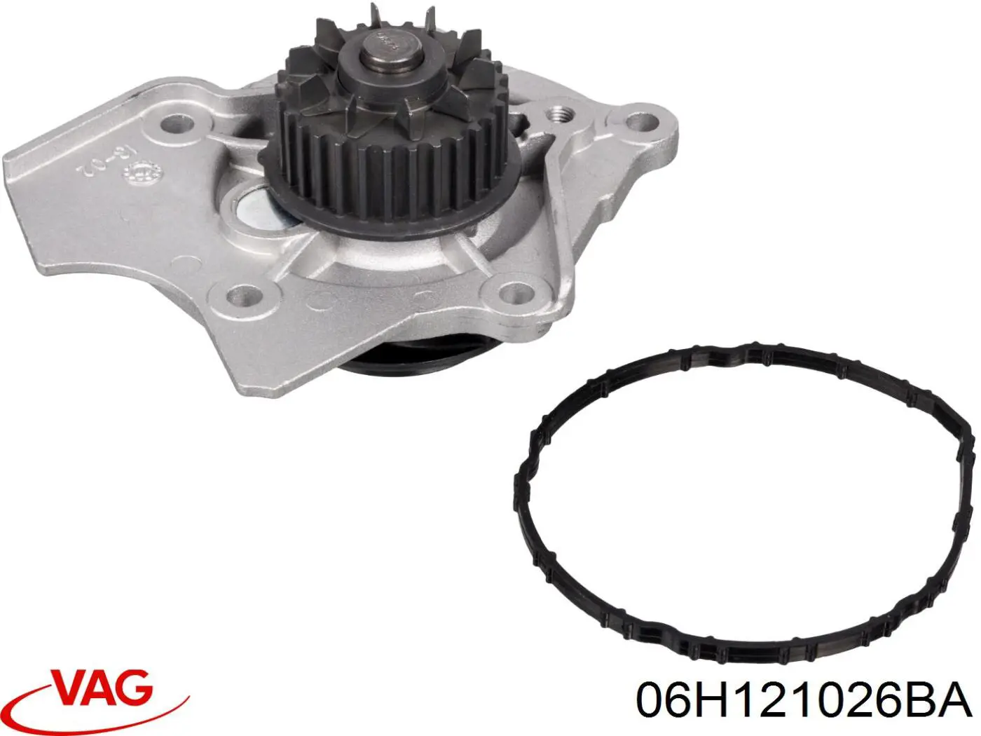Motor de agua, completo con caja VAG 06H121026BA