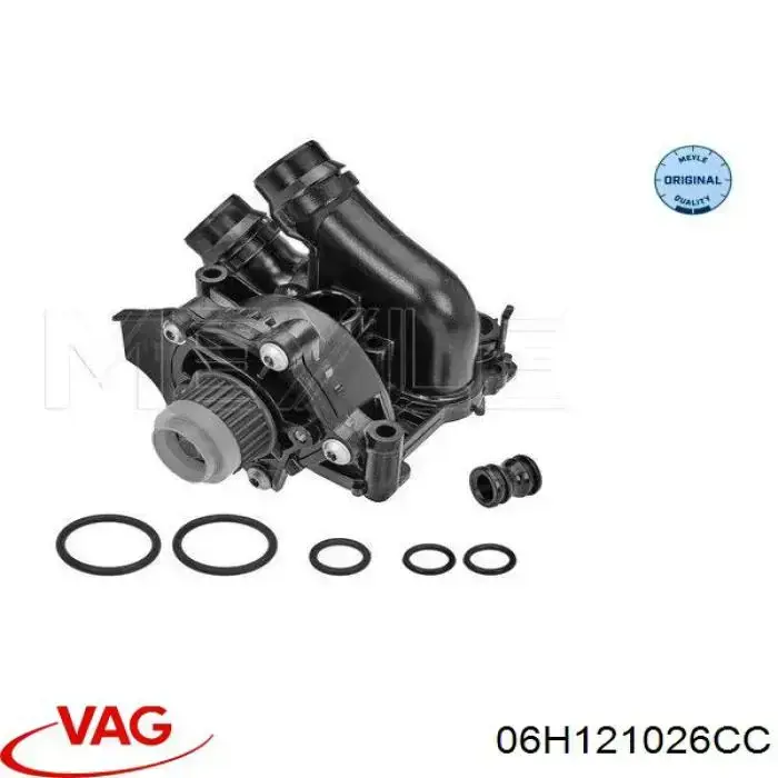 Comprar 06H121026CC VAG Bomba de agua de refrigeración con carcasa