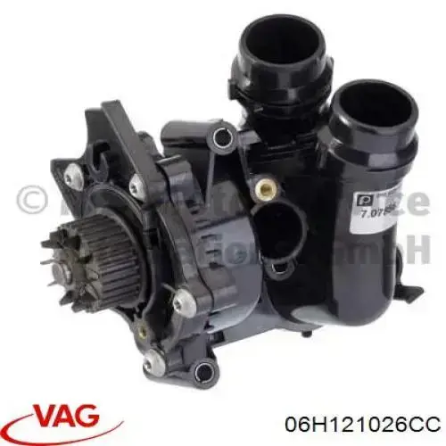 Bomba de agua de refrigeración con carcasa 06H121026CC VAG