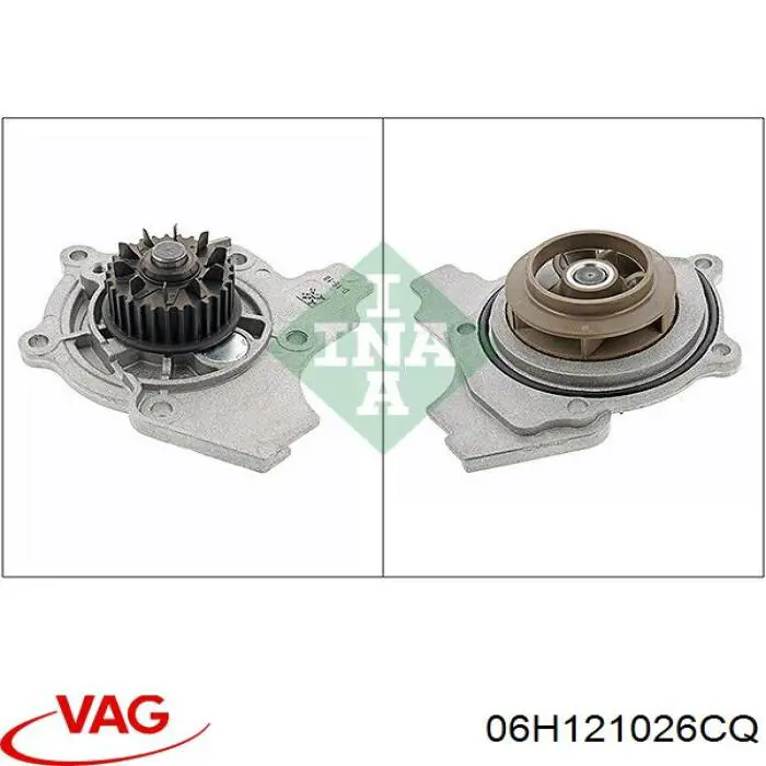 06H121026CQ VAG Bombeadora de agua, completo con caja
