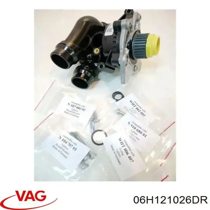 Bomba de agua de refrigeración con carcasa VAG 06H121026DR precio, desde 143,42 EUR