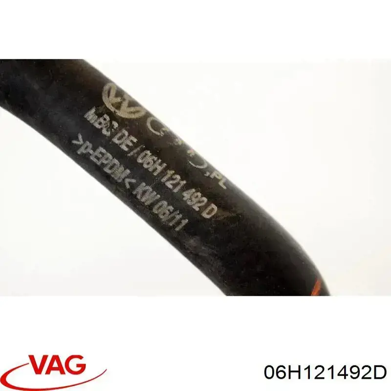 Comprar 06H121492D VAG Manguera de retorno de refrigerante del turbocompresor