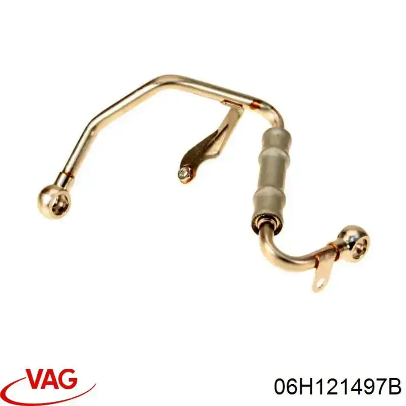 Comprar 06H121497B VAG Manguera de refrigerante del turbocompresor, entrada