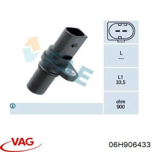 Sensor ckp VAG 06H906433
