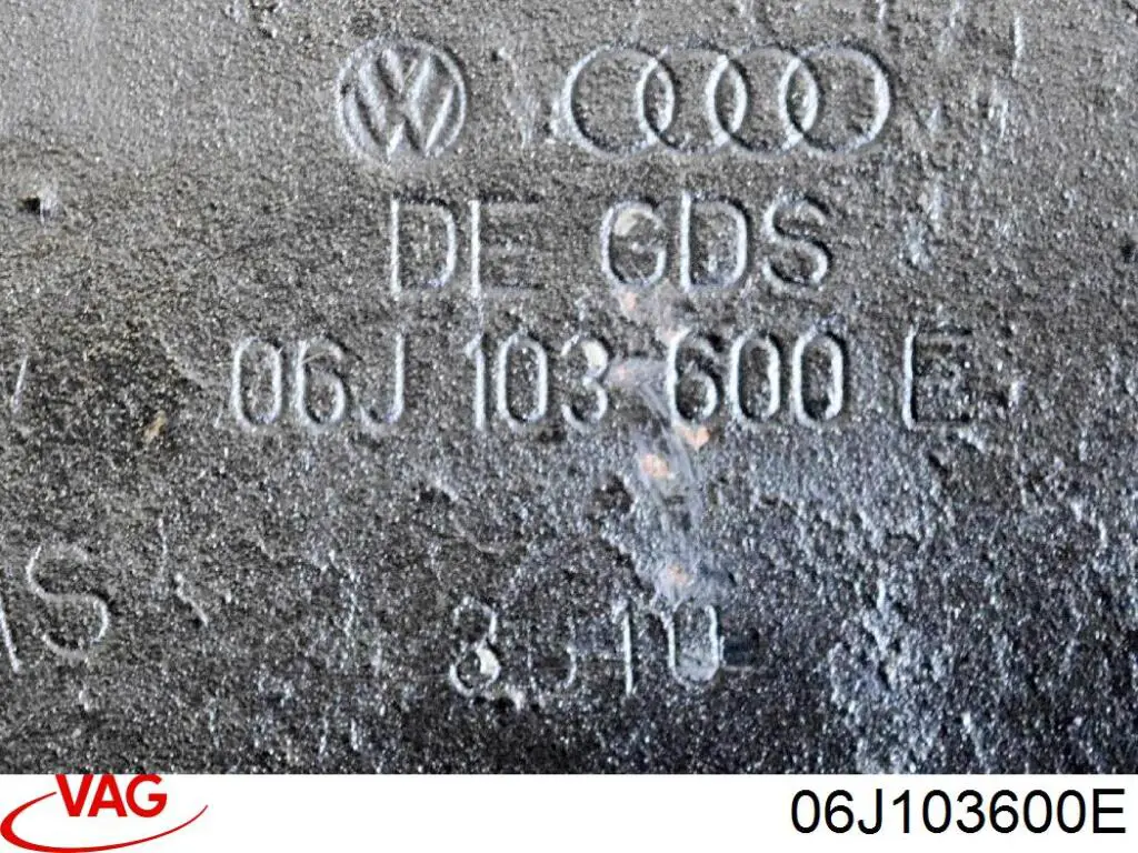 Cárter de aceite inferior VAG 06J103600E