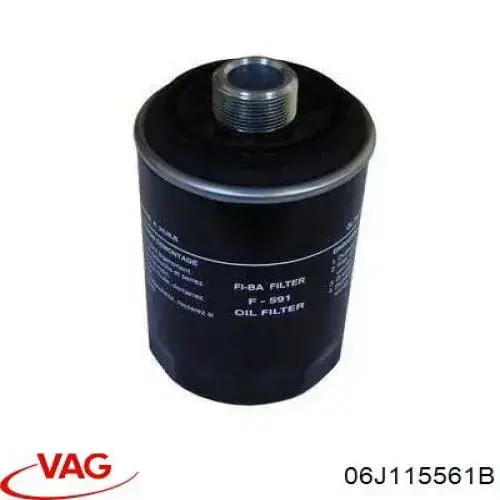 06J115561B VAG filtro de aceite