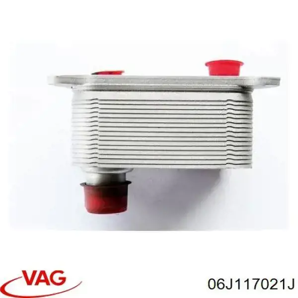 Radiador de aceite debajo del filtro 06J117021J VAG