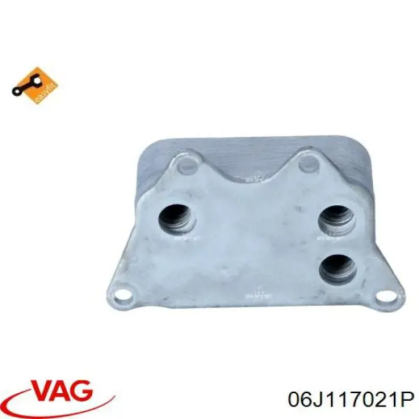 Radiador de aceite debajo del filtro VAG 06J117021P