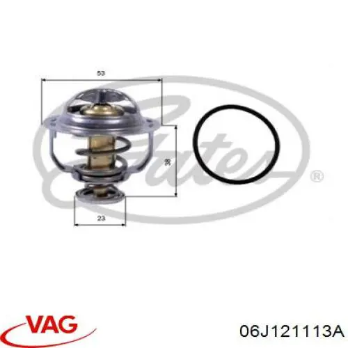 Termostato VAG 06J121113A precio, desde 12,87 EUR